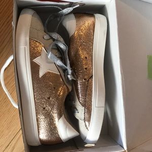Getting Better Rose Gold Sneakers